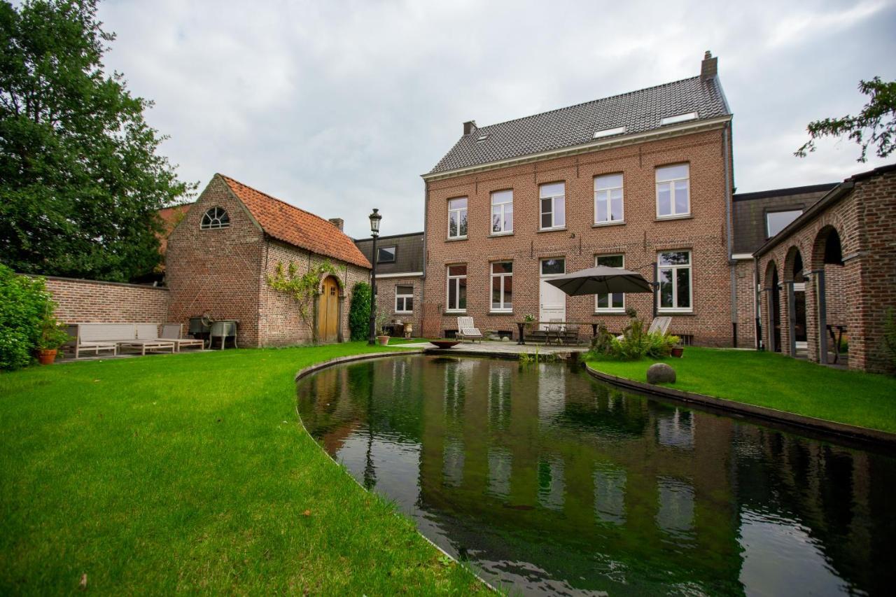 Amand'Eau - Zwemvijver, Zonneterras, Grote Tuin Sint-Amands Kültér fotó